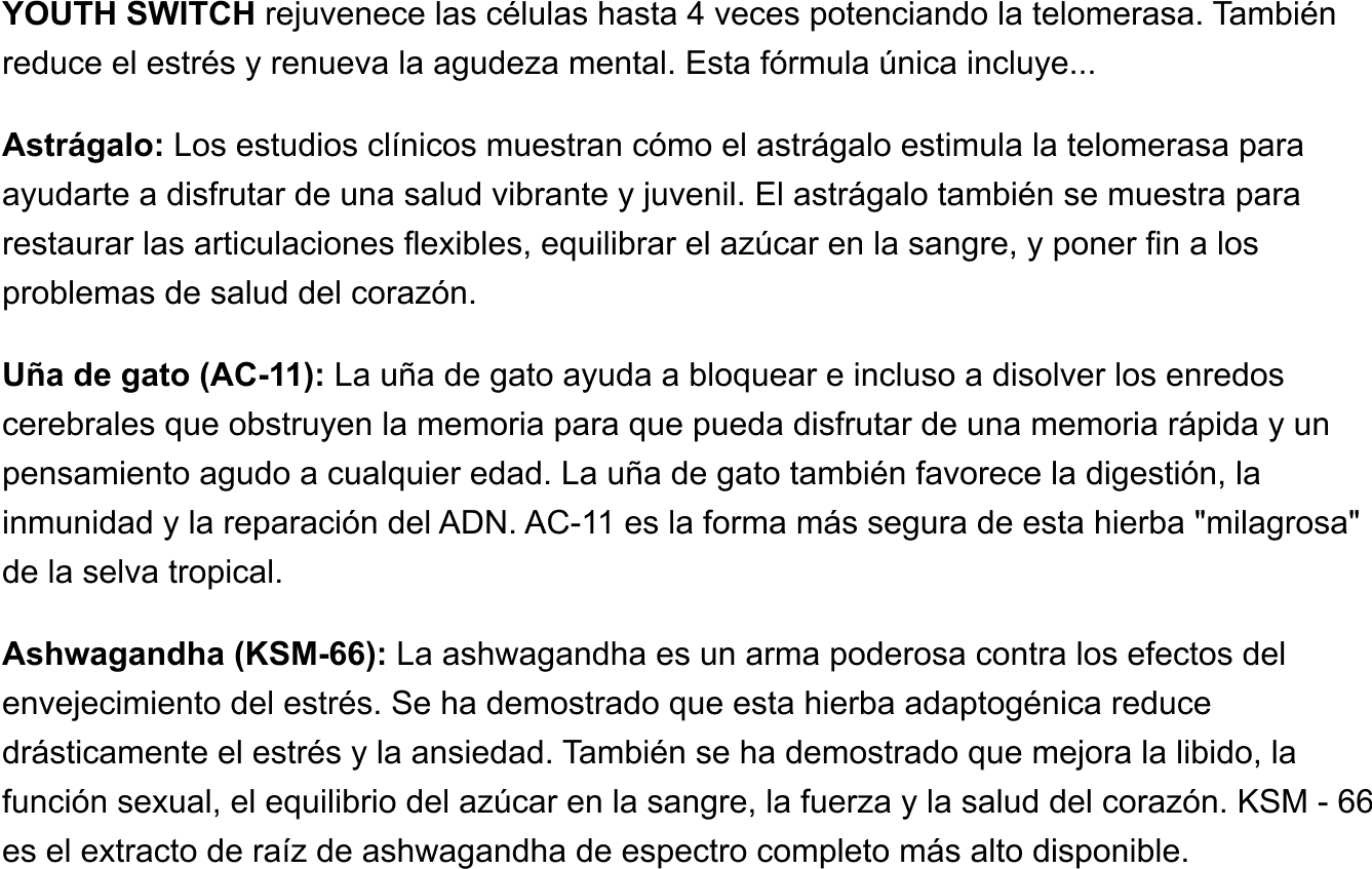 ingredients